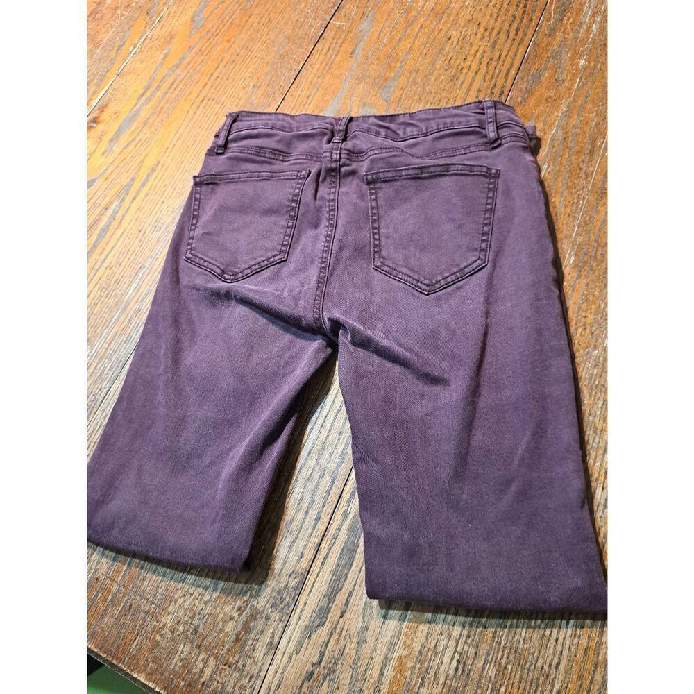Size 4/27 Buffalo David Bitton Royal Mid Rise Stretch Skinny Denim Jeans Pockets - Picture 3 of 3